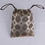 PRADA フォーマルバッグ プラダ 巾着 レディース花柄