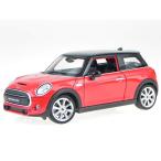 ウィリー 1/24 ミニ クーパー MINI COOPER HATCH 2-DOOR 2015 レース スポーツカー ダイキャストカー Diecast Model ミニカー (レッド)