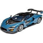 MotorMax ミニカー 1/24 マクラーレン セナ Senna 2018 (ブルー/ブラック) VISION VICTORY