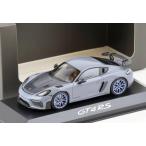 Porsche特注 1/43 ポルシェ 718 ケイマン GT4 RS ヴァイザッハパッケージ (グレー) 2023