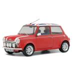 ソリド 1/18 ミニクーパー S 1.3L 1997 レッド/ユニオンジャックルーフ SOLIDO MINI COOPER ミニカーS1800604