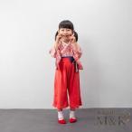 袴ロンパース ベビー服 カバーオール お食い初め 赤ちゃん お宮参り 花柄和装 M＆K（株） ひな祭り 女の子 百日祝 初節句 七五三 着物