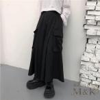  женский шаровары hakama брюки шт .. широкий брюки юбка способ модный M&K( АО ) режим серия Trend мужской брюки .. весна лето осень 