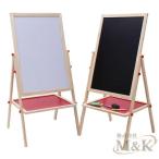 ... панель из дерева белая доска двойной боковой Рождество мольберт tray M&K( АО ) нацарапанная надпись доска настройка возможность табличка ребенок двусторонний место хранения 