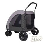  домашнее животное Cart выдерживаемая нагрузка 50kg инструмент не необходимо собака Cart складной товары для домашних животных M&K( АО ) сборка простой средний собака маленький размер собака много голова легкий животное кошка собака 