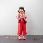 袴ロンパース ベビー服 カバーオール お食い初め 赤ちゃん お宮参り 花柄和装 M＆K（株） ひな祭り 女の子 百日祝 初節句 七五三 着物
