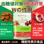 エラグ酸 ダイエットサプリメント サラシノール サラシア&ザクロの力 機能性表示食品 30日分