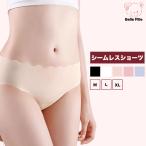 5枚セット シームレスショーツ シームレス ショーツ 下着 レディース 快適 通気性 スタンダード ノーマル シンプル 薄型 無地 接触冷感 ウェーブデザイン