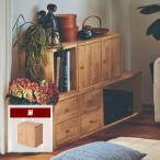 ショッピング棚 ユニットボックス ラック 棚 カラーボックス 収納 組み合わせ アルダー材 天然木 木製 拡張 扉 完成品 リビング ダイニング 子供部屋 おしゃれ 新生活