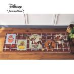 キッチンマット 44×240 マット ラグ ラグマット キッチン 台所 エリアマット エリアラグ プリント おしゃれ Disney ディズニー キャラクター