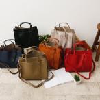 ショッピング仕切り cache cache 仕切り付で収納便利なコンパクトバッグ 2WAY