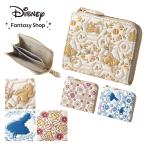 ショッピングサイフ 財布 サイフ さいふ ウォレット ミニ財布 レディース 女性 ファッション小物 本革 レザー 浅草文庫 Disney ディズニー L字ファスナー 柄 日本製 おしゃれ