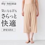 ショッピングペチパンツ ペチパンツ パンツ 下着 アンダーウェア ロング丈 ランジェリー フレアーパンツ レディース 女性 快適 吸水速乾 静電気防止 インナー 汗対策 シンプル