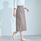 スカート ミディアムスカート ミディアム丈 ボトムス レディース 女性 リネン混 座(THE)スカート ストレッチ 伸縮 快適 通勤 オフィス S M L LL 3L おしゃれ
