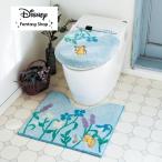 トイレマットセット マット 標準マット トイレフタカバー o型 u型 トイレ用品 Disney ディズニー キャラクター クラシック・プー おしゃれ 新生活