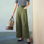 ワイドパンツ パンツ レディース ズボン ボトムス レディースワイドパンツ レディースパンツ タック ポケットデザイン シンプル きれいめ おしゃれ