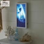 アートボード インテリア 壁掛インテリア 光る 照明 間接照明 ディズニー Disney キャラクター アリエル リビング ダイニング 電池式 おしゃれ