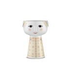 花瓶 フラワーベース 陶器 ビヨン・ヴィンブラッド Bjorn Wiinblad EVA エヴァ エバ ベース ソフトイエロー 56510 おしゃれ 北欧 ビヨンヴィンブラッド