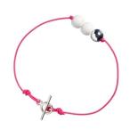 ブレスレット 磁器 アクセサリー 北欧雑貨 シェアニング Scherning NOR (PEARLS) カラー：ネオンピンク PE-5511-PK デンマーク