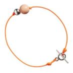 ブレスレット 磁器 アクセサリー 北欧雑貨 シェアニング Scherning NOR (PEARLS) ブレスレット カラー：オレンジ PE-5514-OR デンマーク