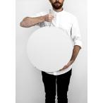 鏡 壁掛け MOEBE ムーベ ウォールミラー WALL MIRROR 直径50cm ステンレススチール ミラー 姿見鏡 北欧 おしゃれ デザイン WMSS50