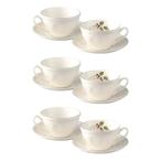 ショッピングウェッジウッド ウェッジウッド　クイーンズウエア　フェスティビティ ラズベリー　ティーカップ＆ソーサー　6客ギフトセット