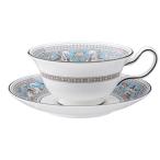 ショッピングウェッジウッド ウェッジウッド　フロレンティーンターコイズ　 ティーカップ＆ソーサー(ピオニー)