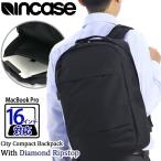 ショッピングシティリップス メンズ リュック Incase インケース リュックサック デイパック ビジネス 通勤 通勤用 黒 A4 PC収納 City Compact Backpack With Diamond Ripstop