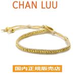 チャンルー CHAN LUU ゴールドナゲット 1連ブレスレット GOLD-NATURAL BROWN レディース BG-5400CLJ