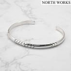  North Works NORTH WORKS поверхность кольца Navajo группа штамп браслет M размер серебряный 900 сделано в Японии W-014