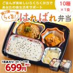 冷凍弁当 健康 おかず 冷凍 食品 らく旨 はればれ弁当 第2弾 10種 10食 セット 弁当 簡単 時短 栄養 保存 バランス 父の日 ギフト プレゼント