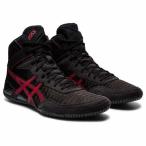 アシックス ASICS マットコントロール 2 レスリングシューズ [サイズ：26.0cm] [カラー：ブラック×クラシックレッド] #1081A029-001 MATCONTROL 2