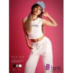  выставить Bbomb майка тренировочный брюки вышивка Logo талия резина 