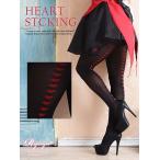 ストッキング レディース タイツ 靴下 キャバ Ryuyu ハート タイツ 薄め ストッキング