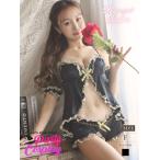 ショッピングセクシー セクシー ランジェリー 勝負下着 下着 おしゃれ下着 コスプレ Ryuyu ブラック レース ベビードール リボン