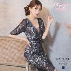 一部予約販売 キャバ ドレス キャバドレス ミニドレス ミニ キャバクラドレス パーティードレス セクシー 韓国ドレス Ryuyu 五分袖 レース