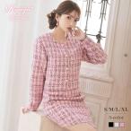 kyaba костюм kyaba костюм выставить мама тип костюм Ryuyu Mix твид no color костюм длинный рукав LAP юбка способ 