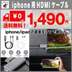 iPhone HDMI 変換ケーブル アイフォン用hdmi テレビ接続ケーブル Digital AVアダプタ iPhone ビデオ 映像 写真 YouTube TV出力 設定不要 送料無料