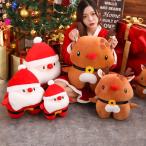 ぬいぐるみ　サンタクロース　しか　かわいい　お祝い　クリスマスプレゼント