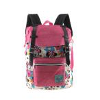 [M] Disney Minnie Mouse minnie Chan розовый цветочный принт парусина ткань рюкзак дорожная сумка девочка женщина женщина . ребенок 