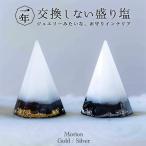 モリオン 黒水晶 最強の魔除け モノトーン 引っ越し祝い 盛り塩 １年間交換不要 2個 セット
