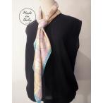 イタリア製 シルク100 ツイル スカーフ ジオメトリック プリント 正方形 90ｘ90ｃｍ レディース