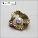 Yahoo! Yahoo!ショッピング(ヤフー ショッピング)イタリア製 シェルメタル ピンブローチ アクセサリー ブローチ レディース スタジオ・ジー ゴールド