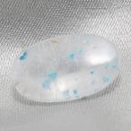 ブラジル産 メデューサクオーツ　パライバクォーツ オーバルバフトップ 3.45ct 限定1個 誕生石10月 製品オーダー可能