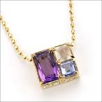 詰込福袋開催中 メイクパレット ペンダントトップ　アメシスト タンザナイト ムーンストーン PT900 K18 K10対応