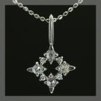 ステッラート ダイヤモンド ペンダントトップ チェーン無し 誕生石 4月 PT900 K18 K10対応