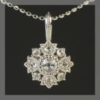 ミュゲット ローズカットダイヤモンド ペンダントトップ 誕生石 4月 PT900 K18 K10対応