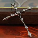 モダンクラシック クロス デザイン ペンダントトップ  PT900 K18 K10対応