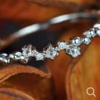 ローズカットダイヤ ダイヤモンド リング フラグメント PT900 K18 K10対応  誕生石 4月