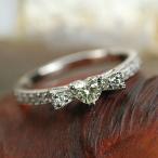 ハートシェイプイエローダイヤ ダイヤ 0王道 リボン リング PT900 K18 K10対応  誕生石 4月